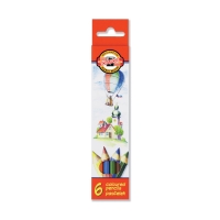 Koh-i-noor színes ceruza, 6 darab/csomag