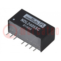 Converter: DC/DC; 2W; Uin: 18÷36V; Uout: 5VDC; Iout: 400mA; SIP8
