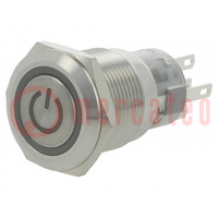 Switch: vandal resistant; Pos: 2; SPDT; 0.5A/220VAC; 1A/24VDC; IP67