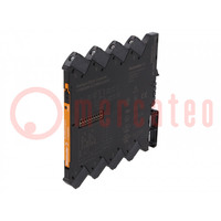 Omvormer: analoge signalen; op DIN-rail; 24VDC; -25÷70°C; ACT20M