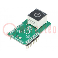 Click board; prototype board; Comp: CTHS15CIC05ONOFF; button