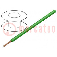 Conduttore; FlexiVolt-E; 1x0,15mm2; filo cordato; Cu; PVC; verde
