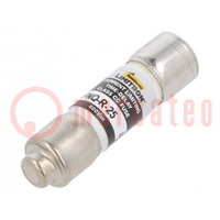 Fuse: fuse; time-lag; 25A; 600VAC; ceramic,cylindrical,industrial