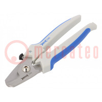 Cutters; 183mm; Cutting range: copper cable 35mm2; for cables