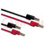 Cables de medición; Utrab: 30V; Itrab: 15A; Long: 0,61m