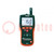 Thermohygrometer; LCD; -29÷77°C; 0÷100%RH; 0,1°C