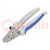 Cutters; 183mm; Cutting range: copper cable 35mm2; for cables