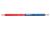 Kores Dreikant-Lehrerbuntstift TWIN, blau / rot (5694178)