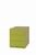 Rollcontainer Note mit Griffleiste, 3 Universalschubladen, Farbe grün