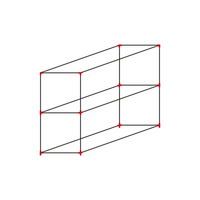 Produktbild zu Smartcube Set angolari posizionamento doppio verticale, nero