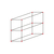 Produktbild zu Smartcube Set angolari posizionamento libero doppio verticale, effetto inox