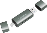 LogiLink USB 3.2 Gen1 USB-C/USB m. microSD/SD Kartenleser