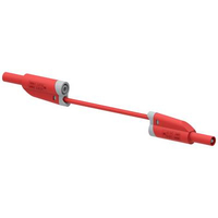 CORDON DE MESURE ELECTRO PJP 2717-IEC-CD1-50R [BANANE MÂLE 4 MM - BANANE MÂLE 4 MM] 50 CM ROUGE 1 PC(S)