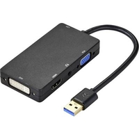 RENKFORCE - TARJETA GRÁFICA EXTERNA USB 3.1 (GEN 1) HDMI?, DVI, VGA