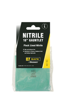 Beeswift 18� NITRILE GAUNTLET GREEN LGE