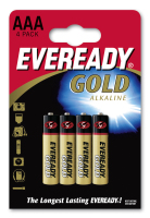Eveready Alkaline Gold LR03-AAA-Micro 4er Blister