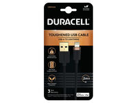 Duracell USB7022A Lightning-kabel Zwart