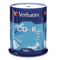 Verbatim Standard 120mm CD-R Media 700 MB 100 dB
