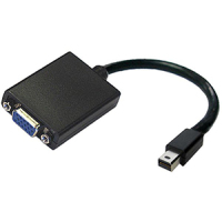 4XEM 4XMDPMVGAF video cable adapter VGA (D-Sub) Mini DisplayPort Black