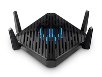 Acer Predator Connect W6 Wi-Fi 6 router inalámbrico Gigabit Ethernet Doble banda (2,4 GHz / 5 GHz) Negro