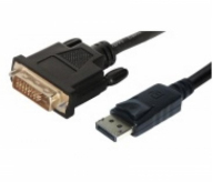 Helos 118882 Videokabel-Adapter 1 m DisplayPort DVI-D Schwarz