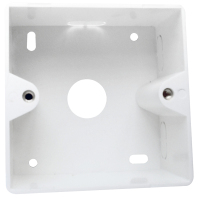 LogiLink NP0222 wall plate/switch cover White