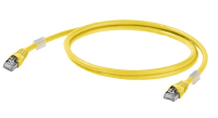Weidmüller Cat6a S/FTP, 1m cavo di rete Giallo S/FTP (S-STP)