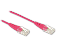 Alcasa RJ45/RJ45, 1.5 m Netzwerkkabel Magenta 1,5 m