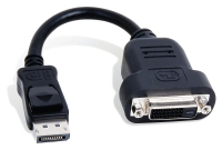 Matrox CAB-DP-DVIF Videokabel-Adapter 0,2 m DisplayPort DVI-D Schwarz
