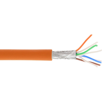 InLine 76899O netwerkkabel Oranje 100 m Cat6a S/FTP (S-STP)