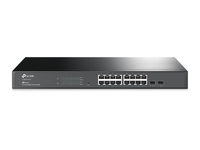 TP-Link T1600G-18TS(TL-SG2216) Managed L2/L2+ Gigabit Ethernet (10/100/1000) 1U Schwarz