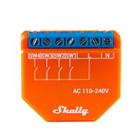 Shelly SHELLYPLUSI4 áram rele Narancssárga