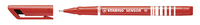 STABILO Sensor medium stylo fin Moyen Rouge 1 pièce(s)