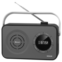 Sencor SRD 3200 B rádió Hordozható Digitális Fekete
