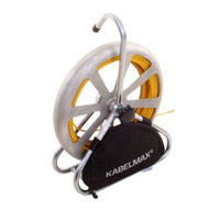Katimex 102044 urządzenie do zwijania kabli Czarny, Metaliczny, Żółty