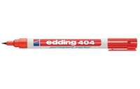 Edding 404 marcador permanente Punta redonda Rojo 1 pieza(s)