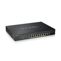 Zyxel XS1930-12HP-ZZ0101F commutateur réseau Géré L3 10G Ethernet (100/1000/10000) Connexion Ethernet, supportant l'alimentation via ce port (PoE) Noir