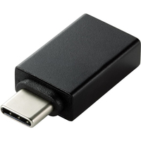 Renkforce RF-4472304 tussenstuk voor kabels USB Type C USB Type A Zwart
