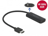 DeLOCK 63251 video átalakító kábel HDMI A-típus (Standard) USB C-típus Fekete