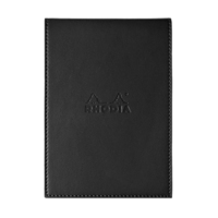 Rhodia 118139C bloc-notes A6 80 feuilles Noir