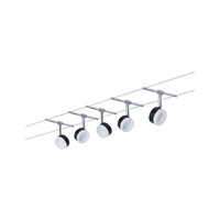Paulmann 94457 spotlight Rail lighting spot Black, Chrome Non-changeable bulb(s) LED 4 W F