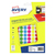 Avery PET15MX étiquette auto-collante Rond Permanent Multicolore 672 pièce(s)