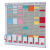 Nobo T-Card Planning Kit - Office Planner 8 columns 24 slots
