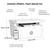 HP LaserJet MFP M140w Drucker, Schwarzweiß, Drucker für Kleine Büros, Drucken, Kopieren, Scannen, Scannen an E-Mail; Scannen an PDF; Kompakte Größe