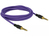 DeLOCK 85599 Audio-Kabel 2 m 3.5mm Violett