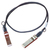 Hewlett Packard Enterprise 574768-001 Glasvezel kabel 1 m SFP+ Zwart