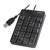LogiLink ID0184 clavier numérique Ordinateur portable Noir