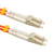 Qoltec 54023 InfiniBand/fibre optic cable 2 m LC OM2 Oranje