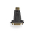 Nedis CVGB34910BK tussenstuk voor kabels HDMI Type A (Standard) DVI-D Zwart, Roestvrijstaal