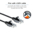 ACT DC9901 cable de red Negro 1 m Cat6 U/UTP (UTP)